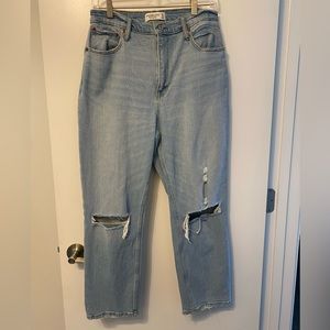 Abercrombie and Fitch Curve Love Jeans